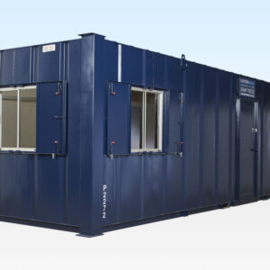 32Ft x 10Ft Steel Anti-Vandal Office Cabin