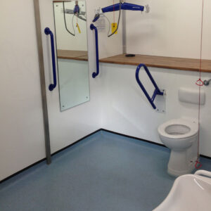 High Dependency Mobile Disabled Toilet Unit