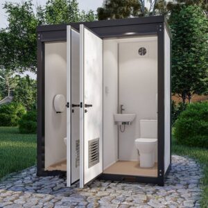 Portable Double Toilet
