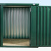 (Powder Coated) Flat Packed Metal Storage Container